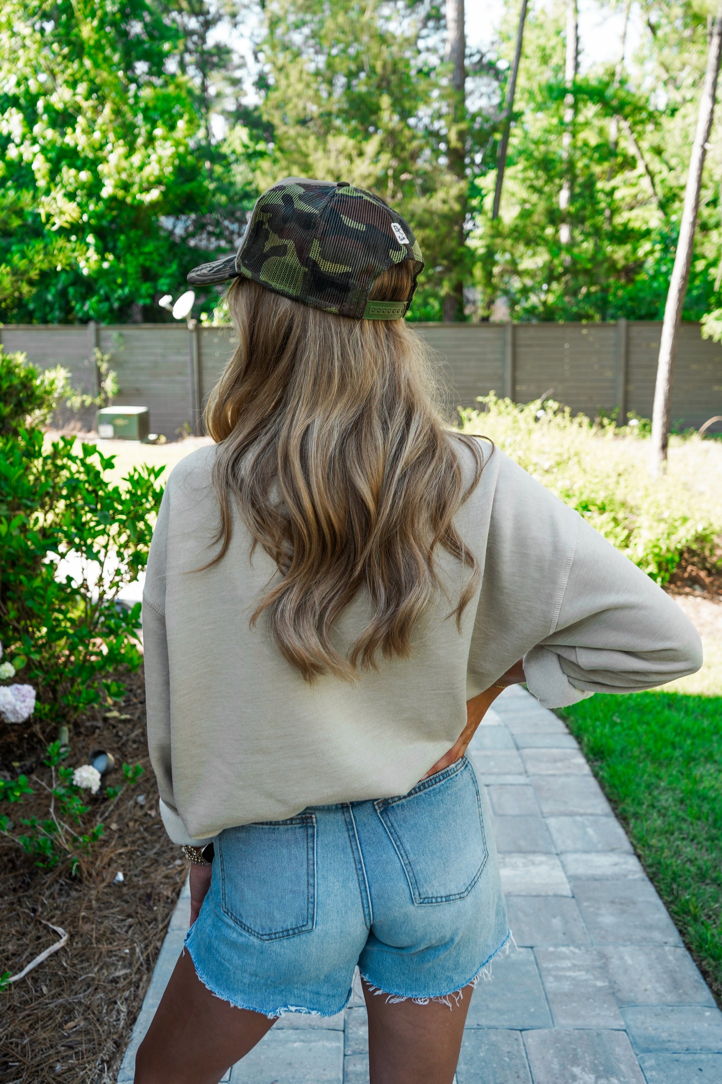 Blue Collar Babe Camo Hat