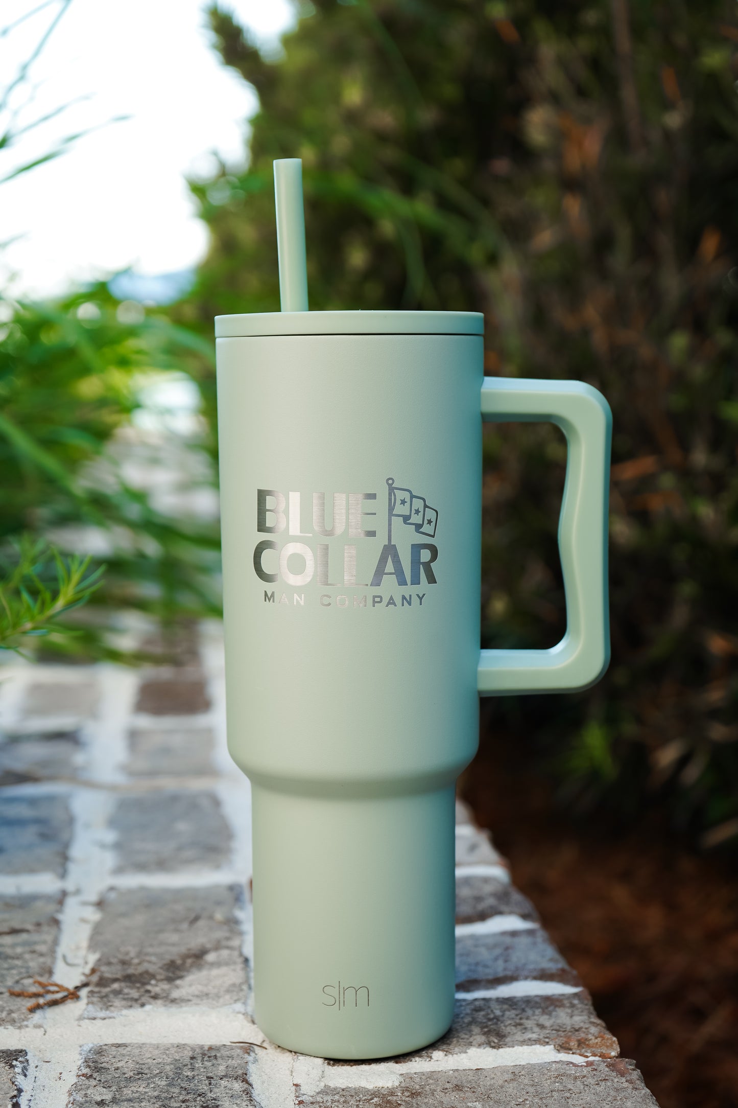 BC Man CO 40oz Simple Modern Tumbler