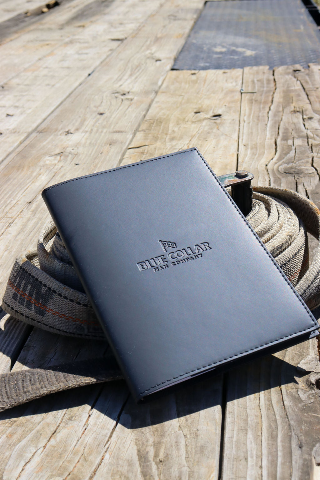Black Embossed Notebook