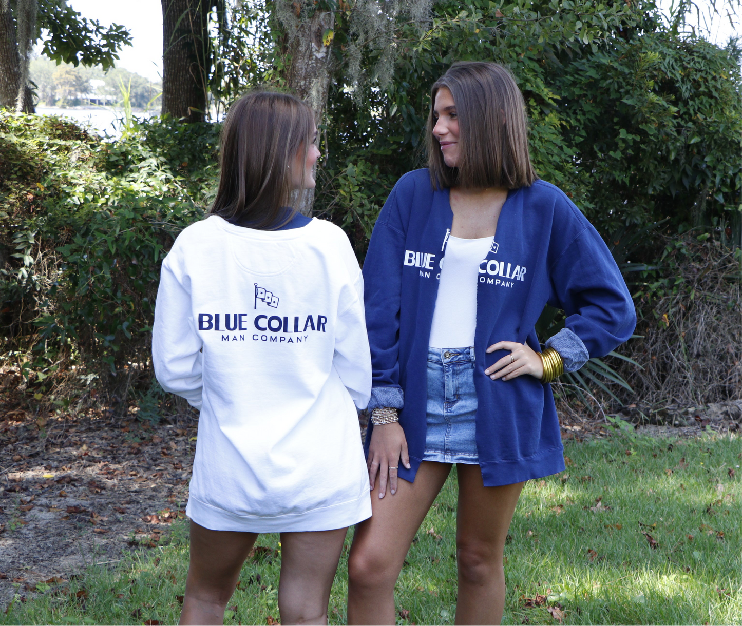 Blue Collar Cut Crewneck