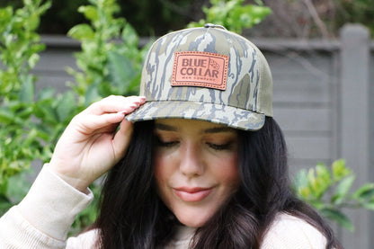 Blue Collar Man Company Mossy Oak Bottomland Richardson Hat.