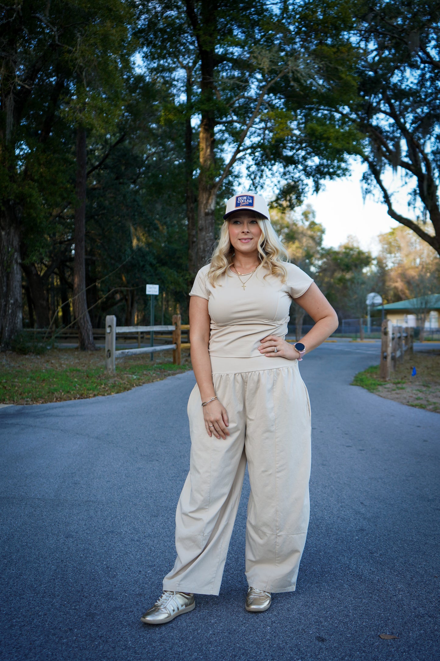 Mineral Cropped Tee Set