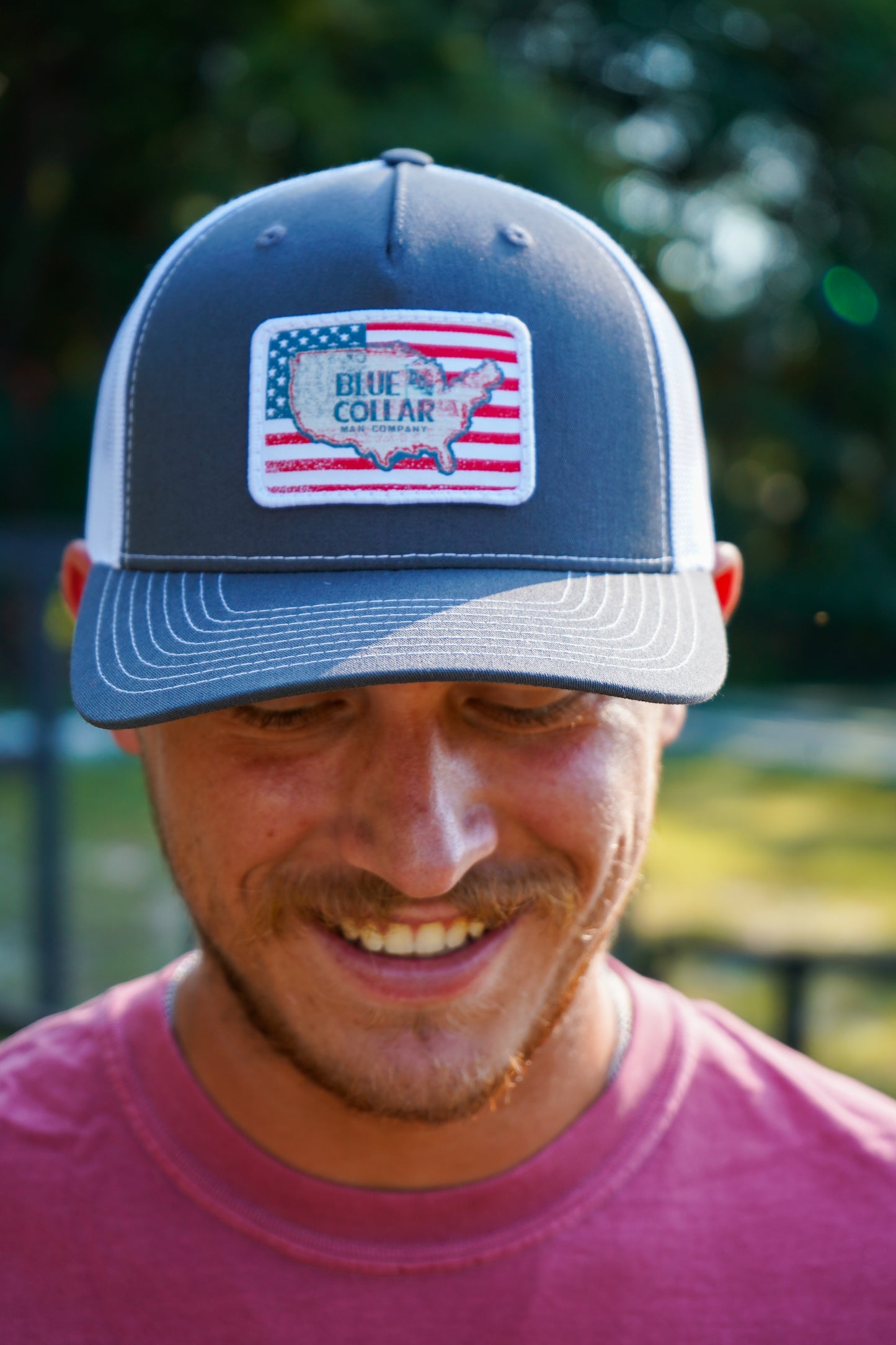 American Flag Patch Hat