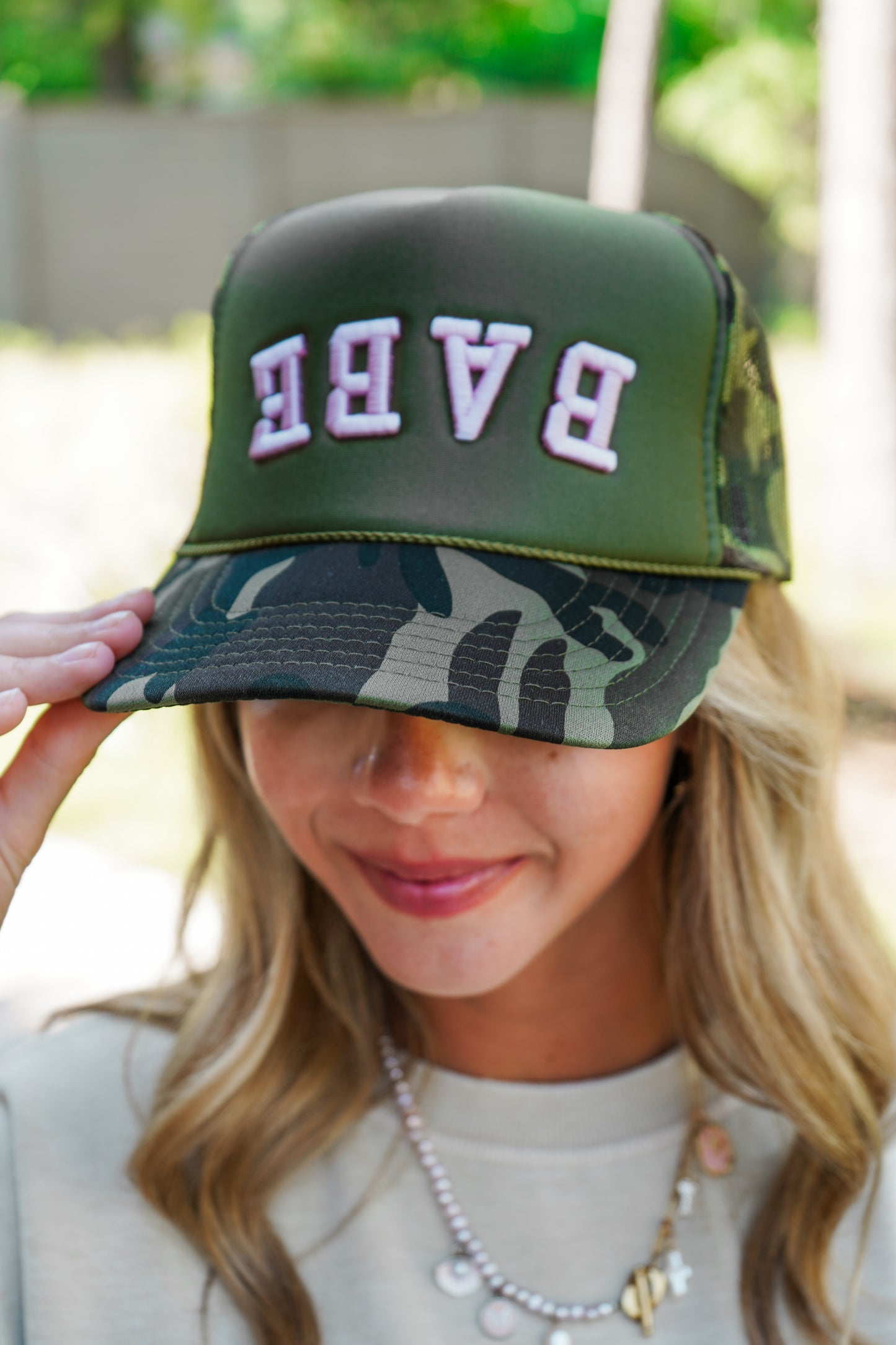Blue Collar Babe Camo Hat