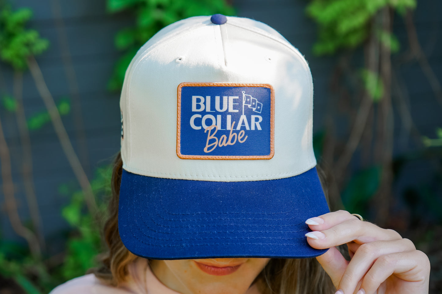Blue Collar Babe Patch Hat