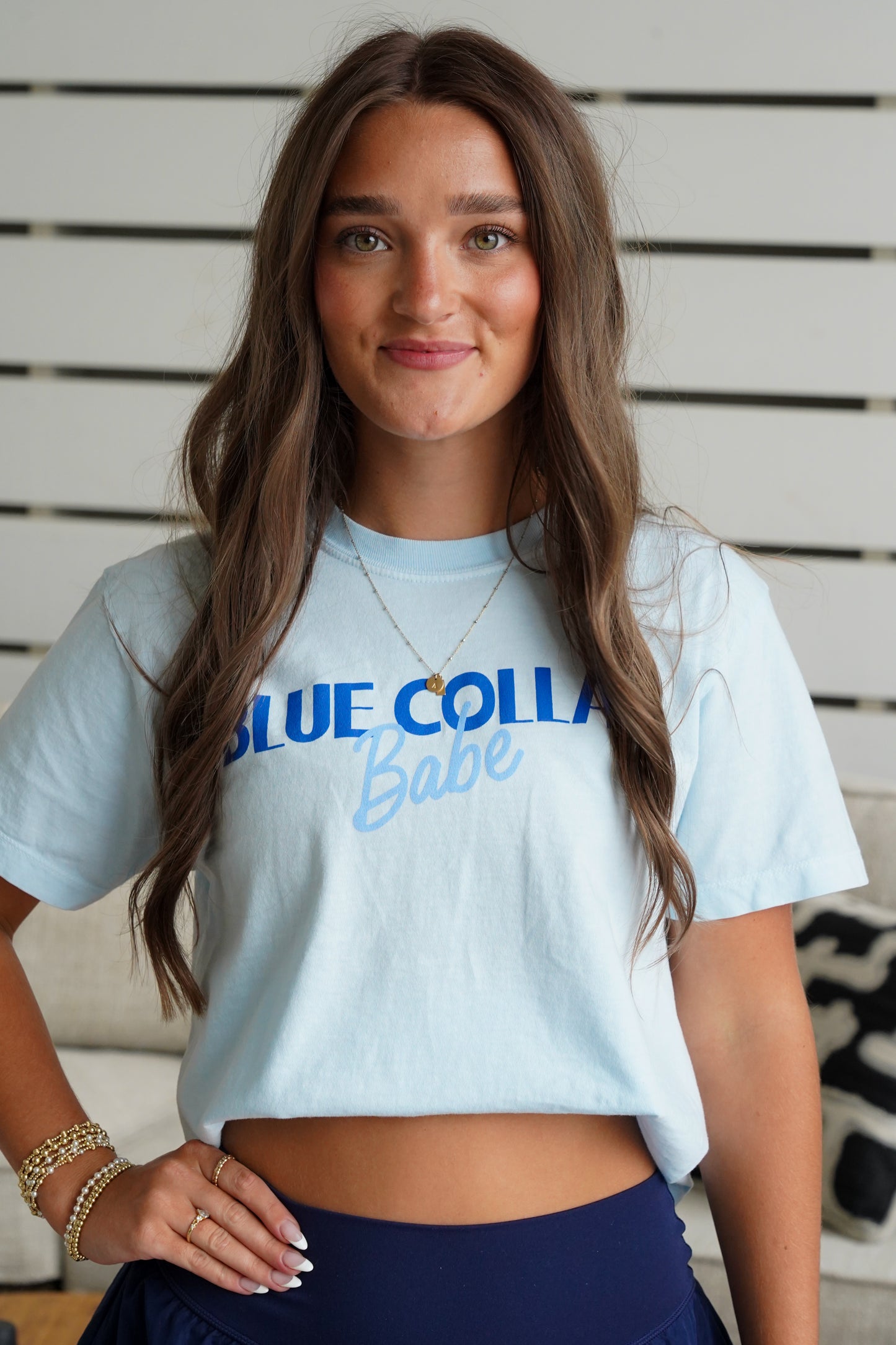 Blue Collar Babe Boxy Tee