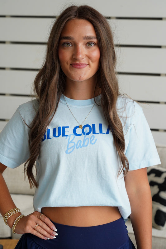 Blue Collar Babe Boxy Tee