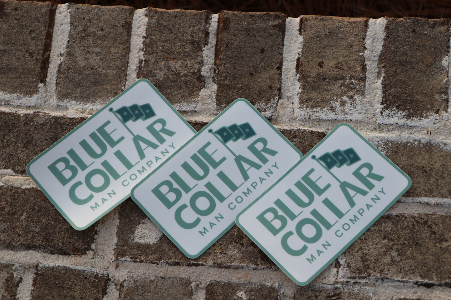 Blue Collar Man Company Sticker