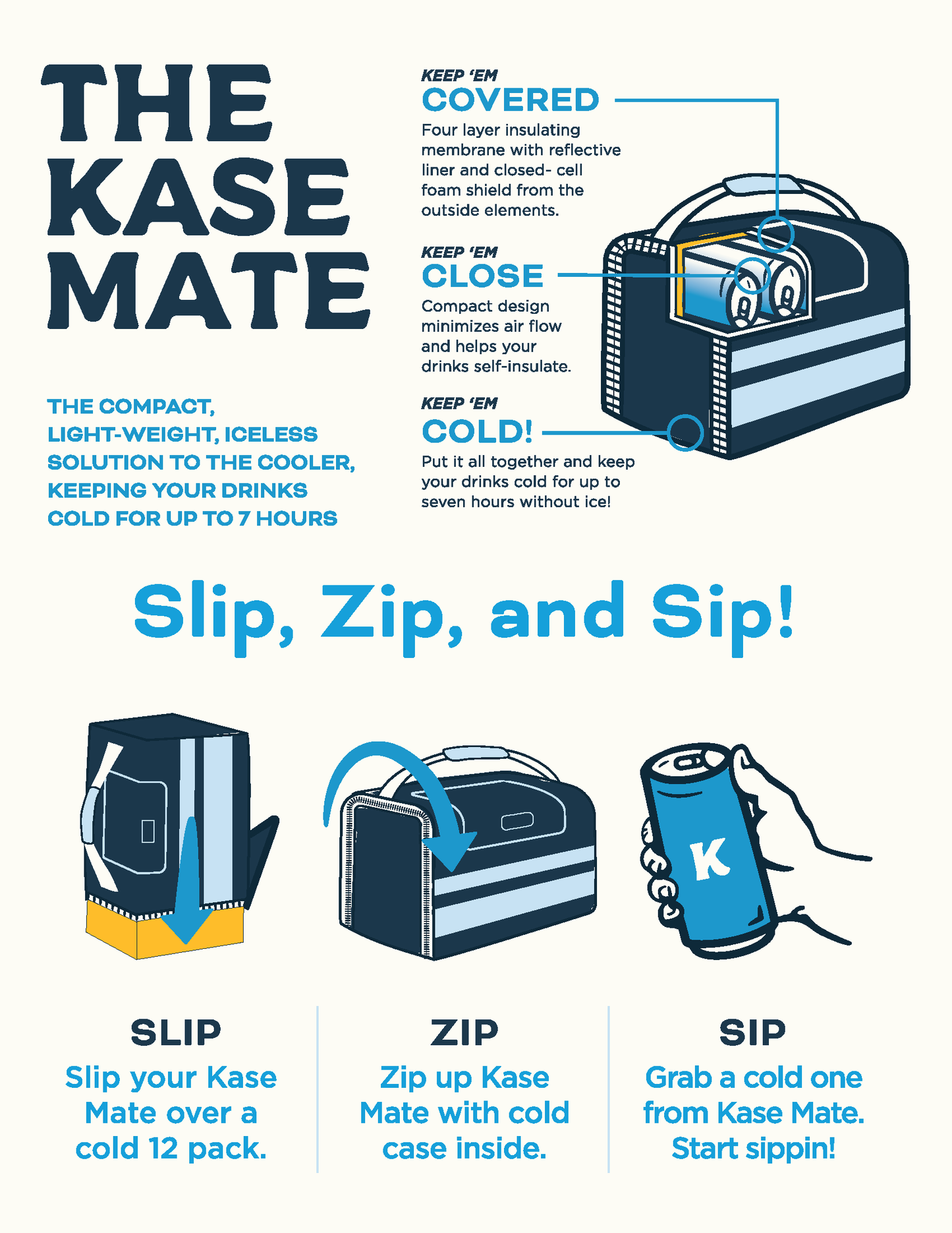 BC Man CO x Kanga 12- Pack Kase Mate